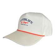 Dyenamic Hat - Off-White/Orange