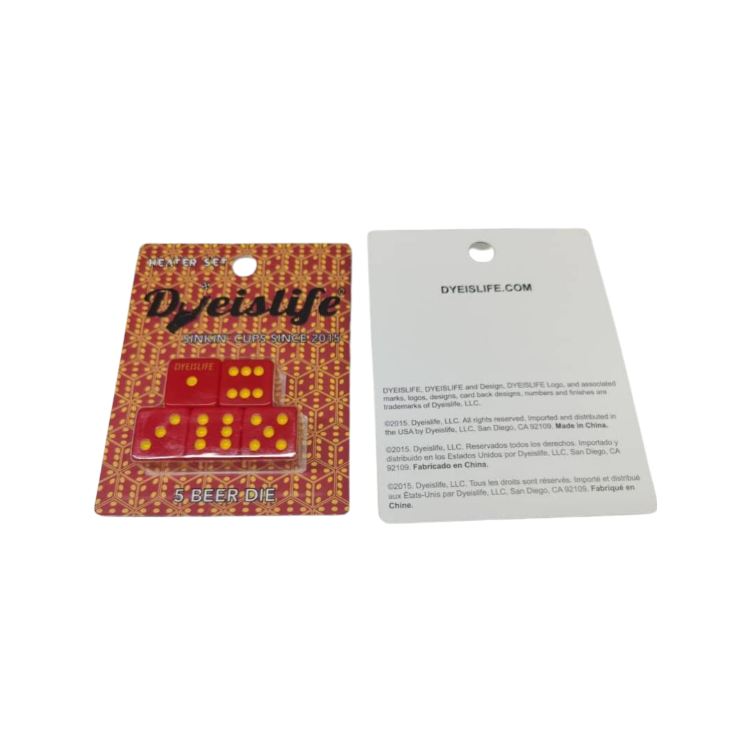 Dyeislife Dice 2.0 - 5 Pack