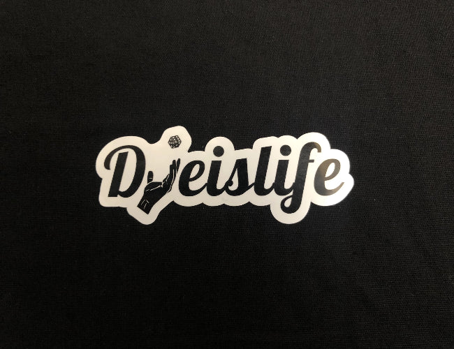 Dyeislife Logo Stickers x 4